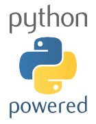 Python powered logo